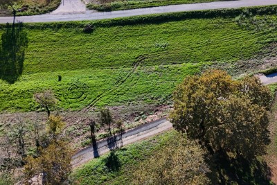 Građevinsko zemljište u okolici Oprtlja na izrazito mirnoj lokaciji