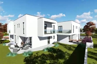 Modern house under construction near Novigrad and the beach!