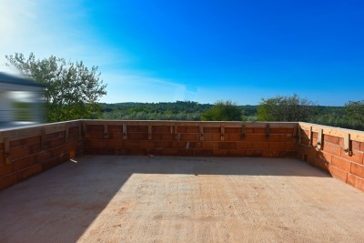 Casa in costruzione con vista panoramica sulle Alpi, posizione eccellente nei pressi di Umago!